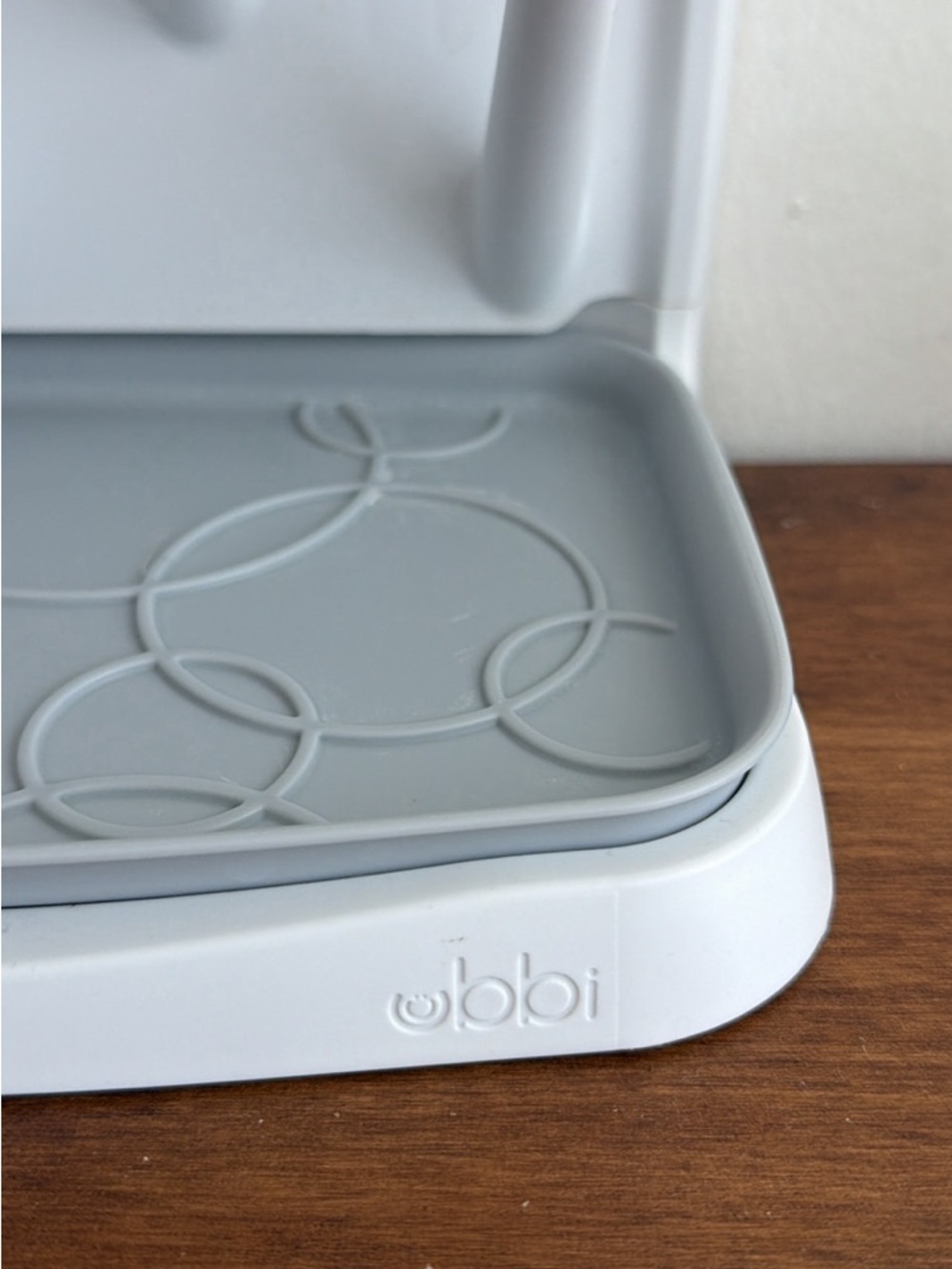 Ubbi Bottle Drying Rack in Light Gray - Picture 2 of 3